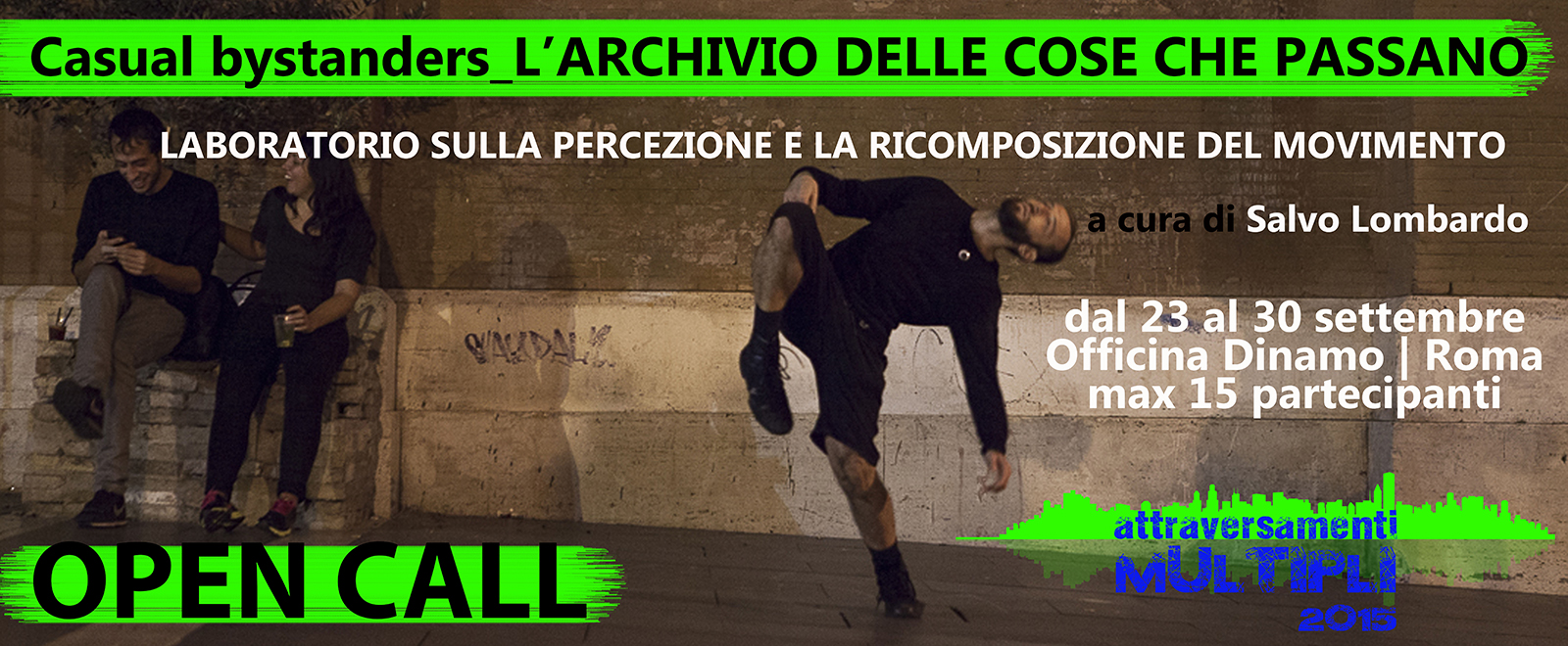 Open Call Casual bystanders web